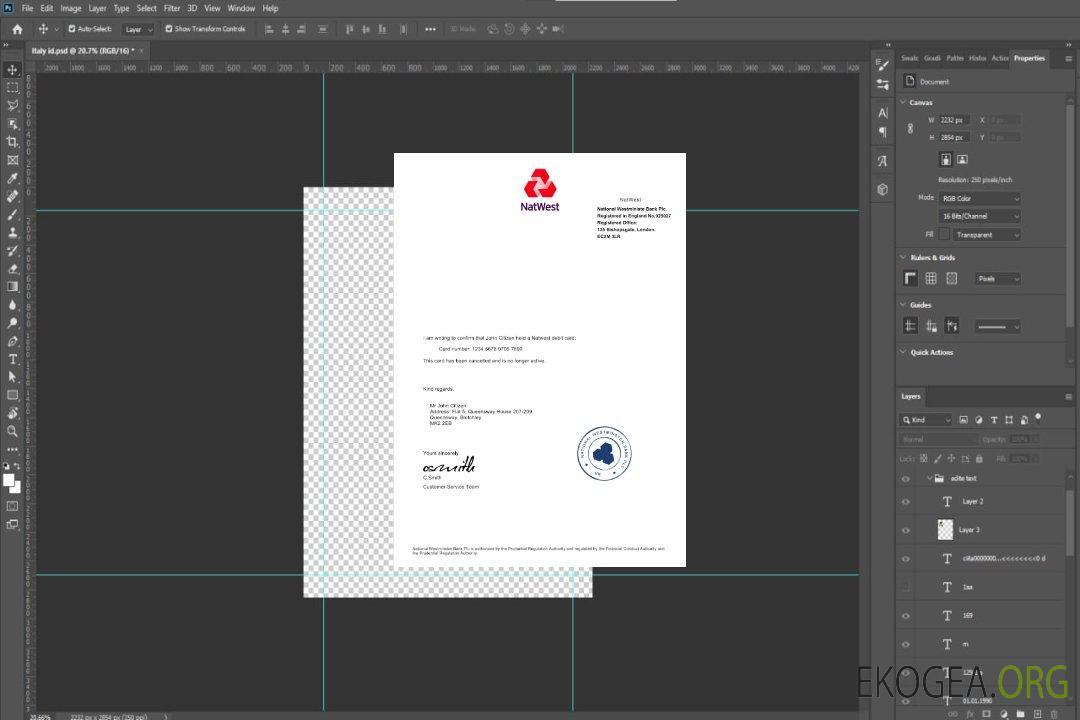 Lettre de confirmation d'annulation de carte de débit de la banque NatWest au Royaume-Uni template Lettre de confirmation d'annulation de carte de débit de la banque NatWest au Royaume-Uni template